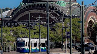 Transfer from SounderAmtrak to Pierce Transit  Tacoma Dome Station [upl. by Ahsele653]