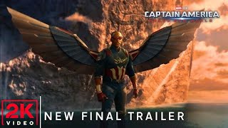 Captain America Brave New World  New Final Trailer  New Marvel Trailer 4K [upl. by Verge980]