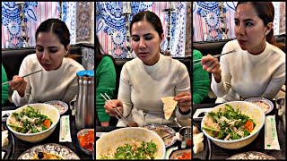 Noor Nabila amp Rosix Omar  Dinner Grilled Lamb amp Korean Dessert [upl. by Rokach]