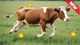 COW VIDEOS FOR TODDLERS COW MOOING 1 HOUR COW DANCE DHINKA CHIKA COW SOUND SHORT VIDEO POLISH COW [upl. by Floro]