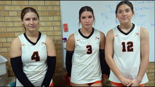 Nocona Volleyball Interview 10262024 [upl. by Finer]