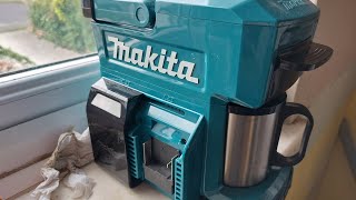 Makita cordless coffee maker [upl. by Sabelle]