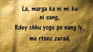 Ladakhi folk songs Wakhay Dakbulyrics Mulbekh [upl. by Anidam835]