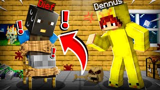 Ik ONTVOER De DIEF In MINECRAFT Survival [upl. by Esinert]