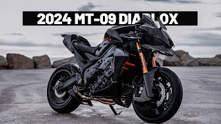 2024 YAMAHA MT09 DIABLOX PUIG INTRODUCED [upl. by Socrates696]