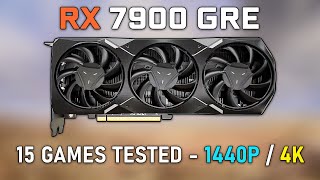 AMD RX 7900 GRE  Ryzen 7 7700X  4K Gaming on a Budget  Review  15 AAA Games Tested  1440P  4K [upl. by Mellisent]