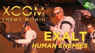 XCOM Enemy Within EXALT Gameplay Walkthrough New Human Enemies Revealed [upl. by Attennot393]