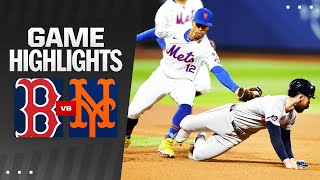 Red Sox vs Mets Game Highlights 9424  MLB Highlights [upl. by Greggory]