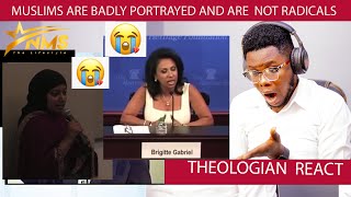 Christian Reacts to Brigitte Gabriels Epic and Brilliant Answer To quotMost Muslims Are Peaceful quot [upl. by Enomahs474]