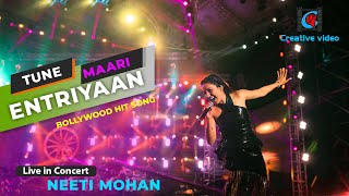 Tune Maari Entriyaan  Gunday  Priyanka Chopra Ranveer Singh  Neeti Mohan Live Singing [upl. by Curkell]