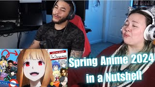 Spring Anime 2024 in a Nutshell  Gigguk Reaction [upl. by Nehr815]