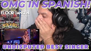 Floor Jansen  Qué Se Siente  Beste Zangers 2019  BILINGUAL REACTION  SPANISHENGLISH [upl. by Eilesor]