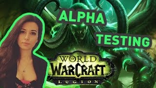 Alinity does Legion Alpha Testing [upl. by Fokos]