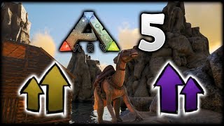 Exploring ARK INSANE XP amp IGUANADON  ARK Survival Evolved The Island  Episode 5 [upl. by Enaitsirk]