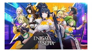 Enigma of Sépia Mobile RPG gameplay [upl. by Dyke]