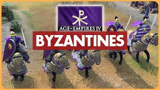 Byzantines — New AoE4 Civ Summarized [upl. by Steven]