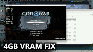 God of War Ragnarok  4GB VRAM FIX [upl. by Kaltman]