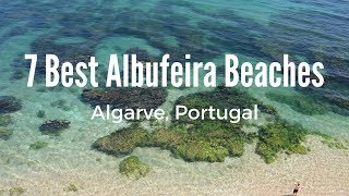 7 Best Albufeira Beaches Portugal [upl. by Shelby]