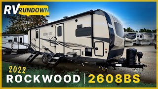 RV Rundown  2022 Forest River Rockwood 2608BS Luxury Couples Travel Trailer Camper at Southern RV [upl. by Tiffanie]