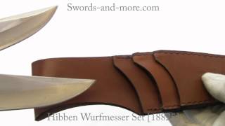 Hibben Wurfmesser Set 18825 [upl. by Tuddor]