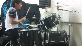 氷雨 市川由紀乃、丘みどり drum cover [upl. by Brabazon730]