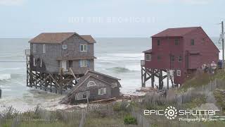 09242024 Rodanthe North Carolina  September 24 2024 Rodanthe House to Fall into ocean [upl. by Mesics499]