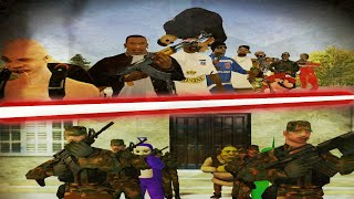 UN ENTRENAMIENTO BIZARR0  Gta San Andreas Loquendo [upl. by Ecyaj]