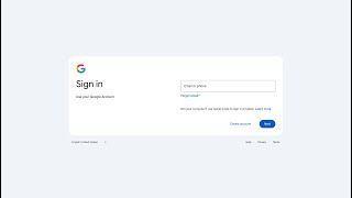 Your Google Account Sign in Page has a New Material Redesign [upl. by Riancho462]