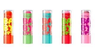 Review New Shades of Maybelline Babylips [upl. by Neyut]