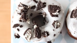 How To Make Oreo Donuts Doughnuts  By One Kitchen Episode 93 [upl. by Adamok91]