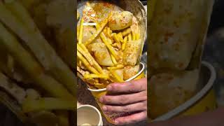 Spicy sauced chicken fillet streetfood delicious satisfyingvideo [upl. by Lewin606]