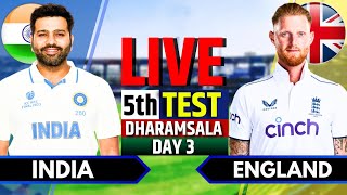 India vs England 5th Test  India vs England Live  IND vs ENG Live Score amp Commentary Session 2 [upl. by Jany745]