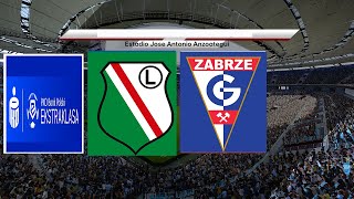 ⚽ Legia Warszawa vs Gornik Zabrze ⚽  🏆 poland ekstraklasa 09282024 🎮 EA FC 24 [upl. by Engelhart]