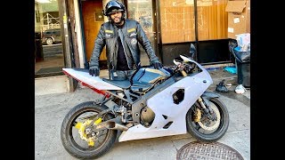 Suzuki GSXR 750 2004 review [upl. by Aterg]