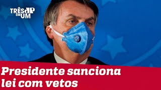 Bolsonaro veta uso obrigatório de máscara [upl. by Berenice]