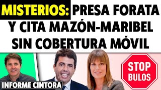 ¿OCULTAN QUE ABRIERON LA PRESA DE FORATA Y FUE DETERMINANTE ¿MAZÓN SIN COBERTURA CON DANA Cintora [upl. by Herbert]