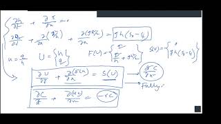 WRE 6404 Lec 9 Steady State Solution Kinematic and Diffusive Wave Model [upl. by Hiroshi]