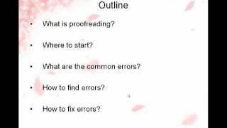 Proofreading Strategies [upl. by Donavon618]