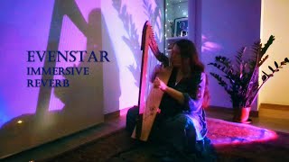 Evenstar Harp Cover  Dreamy Immersive Reverb [upl. by Ande848]