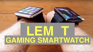 Cheap Android SmartWatch  Gamer SmartWatch  LEMFO LEM T [upl. by Kila]