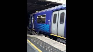 Scotrail Class 318257 departing Cambuslang operating 2L05 Larkhall  Dalmuir [upl. by Chatwin]