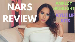 Nars FoundationampConcealer  Amrezy Highlighter Kylie Lip Kit REVIEWS [upl. by Atsedom4]