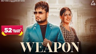 Weapon  Official Video  KD DESIROCK  Pranjal Dahiya  Komal Chaudhary  Haryanvi Song 2024 [upl. by Haikan735]