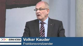 Kongress Religionsfreiheit verteidigen Christen beistehen  Rede von Volker Kauder [upl. by Heer]