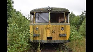 Zugfriedhof  Verlassene Züge mit Loks und Waggons [upl. by Sillsby197]