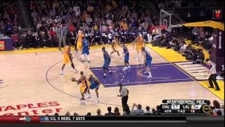 01 16 2012 Mavericks vs Lakers Team Highlights [upl. by Ymmik]