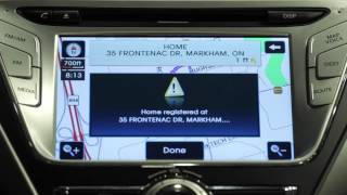 How To Setup Hyundai GPS Navigation System [upl. by Ainalem]