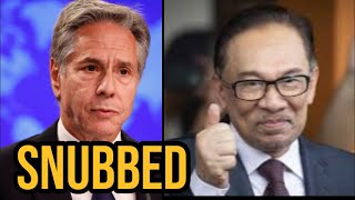 Malaysian PM embarrasses Blinken with Russia revelation refuses to surrender  Janta Ka Reporter [upl. by Ilyah287]