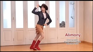 Alimony Line Dance  Kyung Hee Lee [upl. by Ragan786]