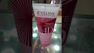 Eveline cosmetics white prestige 4D whitening facial wash gel [upl. by Edlun]